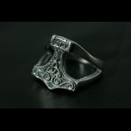 Чоловічий срібний перстень Hammer of Thor 1090468230