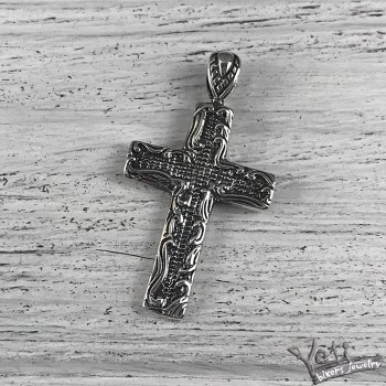 Серебряный массивный кулон крест "Cross " 1144375723