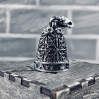 Серебряный подвес колокольчик Remember who you are 1144933096