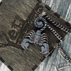 Серебряный подвес в камнях Scorpio 1247342585