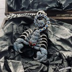 Серебряный подвес в камнях Scorpio 1247342585
