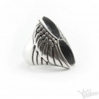 Срібне жіноче кільце Wings