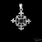 Кулон женский из серебра Fleur