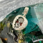 Срібна намистина з черепом Annabelle