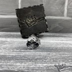 Срібний перстень з черепом «Death» 