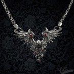 Жіноче кольє з срібне Angel of Freedom