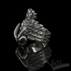Перстень срібний Owl