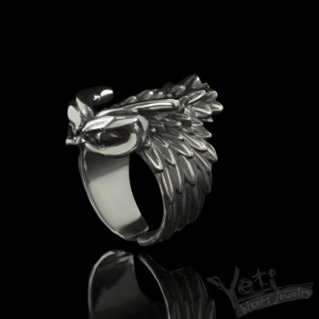 Перстень срібний жіночий "Owl"