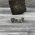 Чоловічий срібний перстень "Medieval shield" 