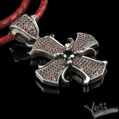 Серебряный подвес с камнями "Queen of the Crusaders" 1121275364