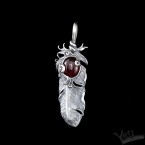 Серебряный кулон  Angel Feather 