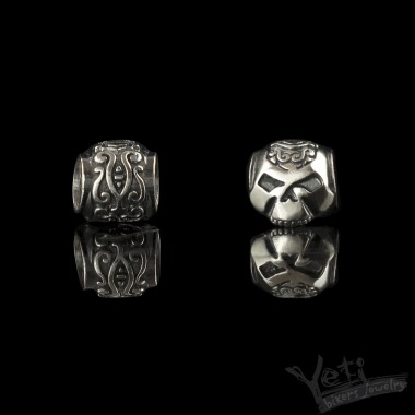 Бусина череп шарм "Silver"