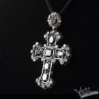 Серебряный женский крест Jeanne d'Arc 1121347562