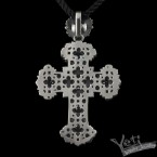 Серебряный женский крест Jeanne d'Arc 1121347562