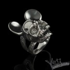 Жіноче срібне кільце Mickey Mouse 