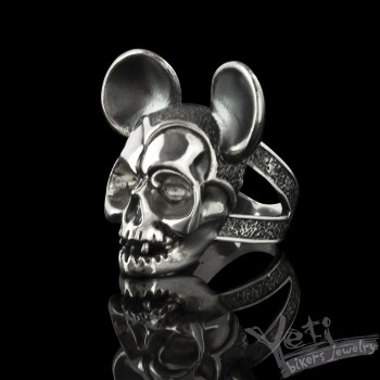 Жіноче срібне кільце"Mickey Mouse" 