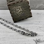 Цепь Якорь серебро 925 пробы 1230582734