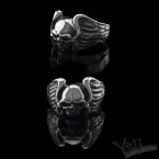Срібний перстень з черепом "Speedy Skull"