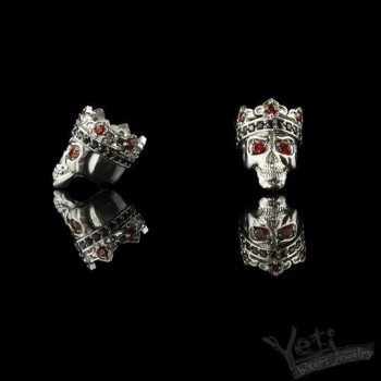 Серебряная бусина с черепом "Santa Muerte" 1099609149