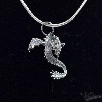 Срібний кулон "Eastern Dragon"