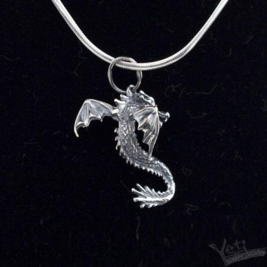 Серебряный кулон  "Eastern Dragon"