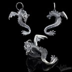Срібний кулон "Eastern Dragon"