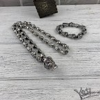 Серебряный мужской кулон и цепь Rider 1238270717