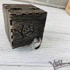 Чоловічий срібний перстень кулак Power