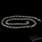 Массивная серебряная цепь Fleur De Lis & Skull 1108728210