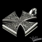 Серебряный кулон Cross Pattee