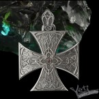 Серебряный кулон Cross Pattee