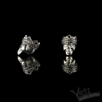Серебряная бусина с черепом "Santa Muerte" 1099609147