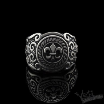 Срібний перстень флер де лис "Fleur de Lis"