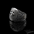 Срібний перстень флер де лис Fleur de Lis