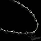Серебряная цепь байкерская Bones 1099123052