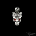 Срібний жіночий кулон "Santa Muerte"