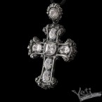 Крест подвес серебряный Jeanne d'Arc 1121349451