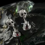 Сережки гвіздочки срібні Furious Bonnie