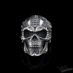 Чоловічий срібний перстень череп Blade
