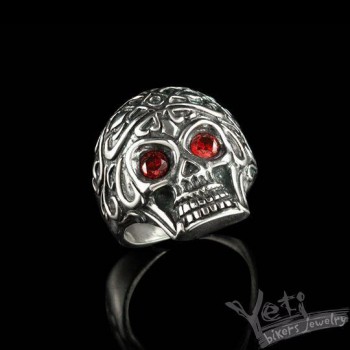 Срібний перстень з черепом "Pretty Skull" 1090707809