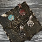 Серебряная бусина для браслета Scull Crystal  1126469588